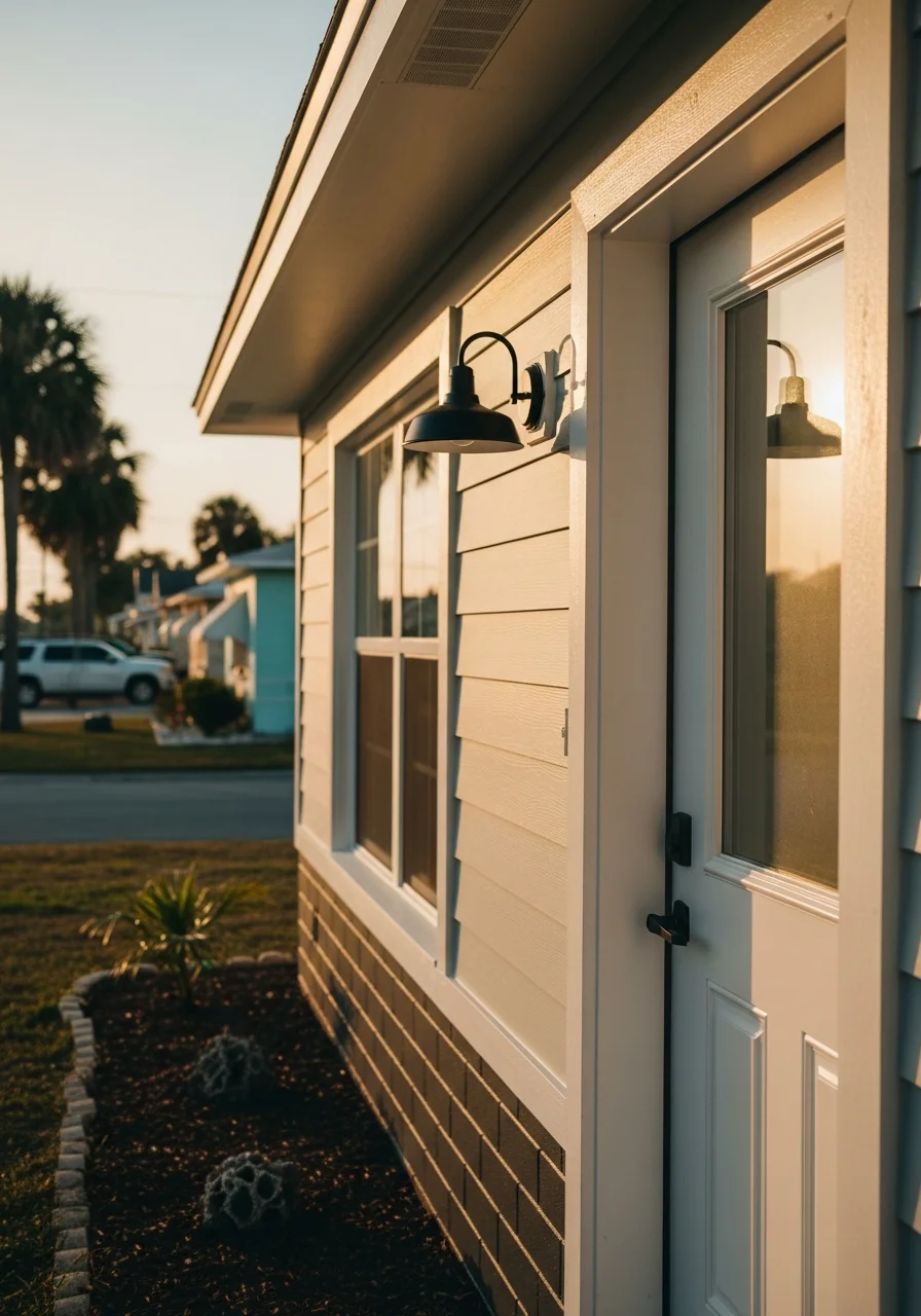Professional exterior work on a Volusia County home, demonstrating quality craftsmanship and attention to detail.